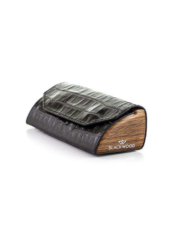 Футляр для окулярів Black Croco