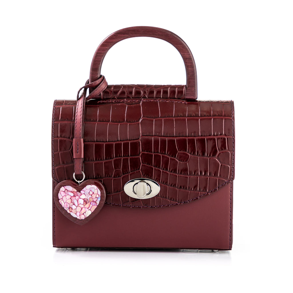 Aurora Purple Heart Bordeaux