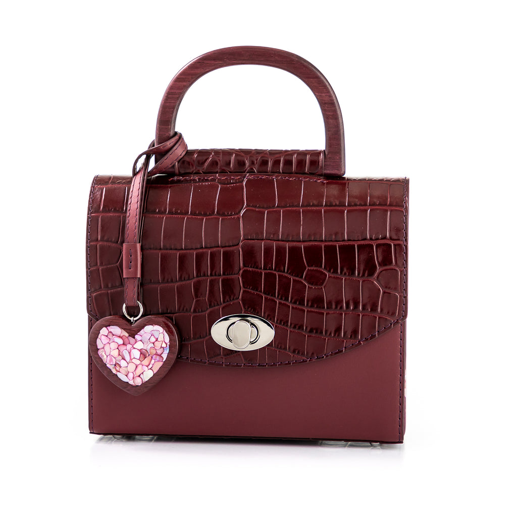 Aurora Purple Heart Bordeaux