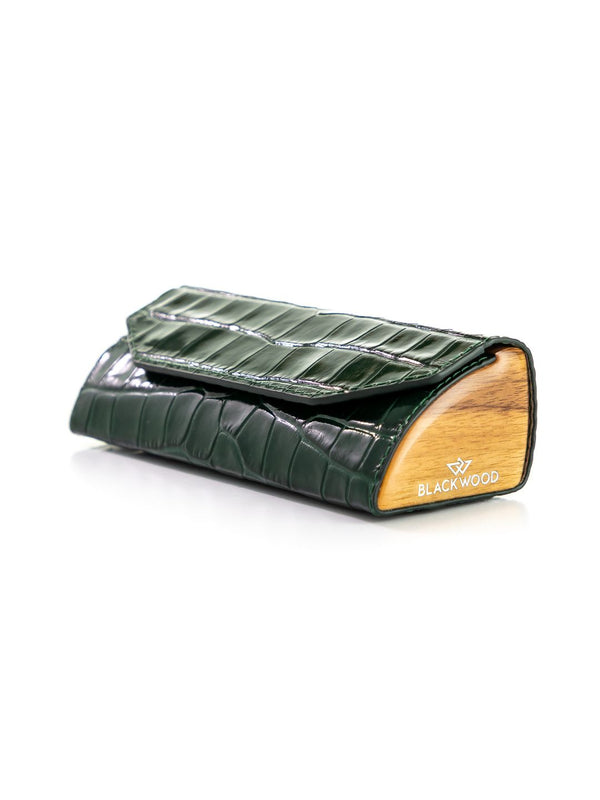 Футляр для окулярів Emerald Croco