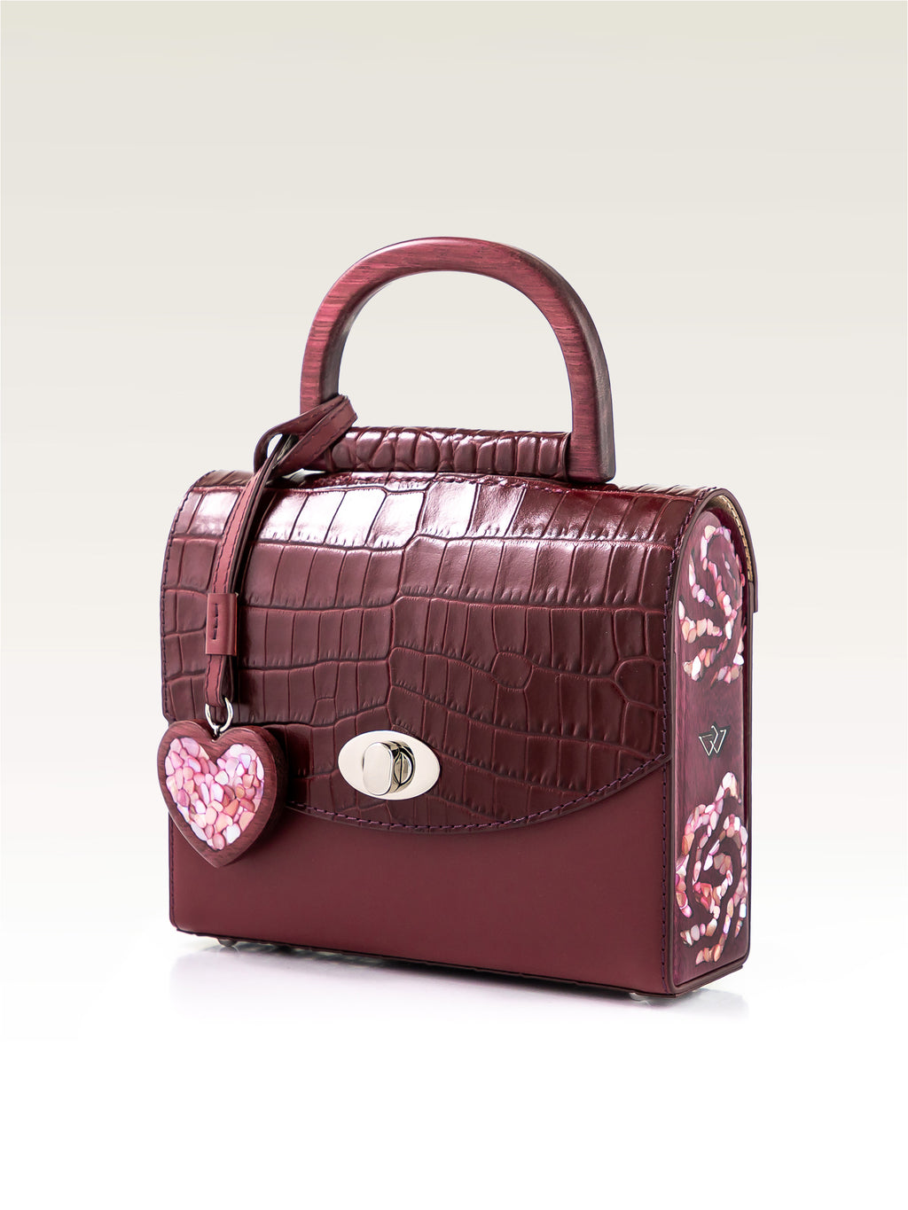 Aurora Purple Heart Bordeaux