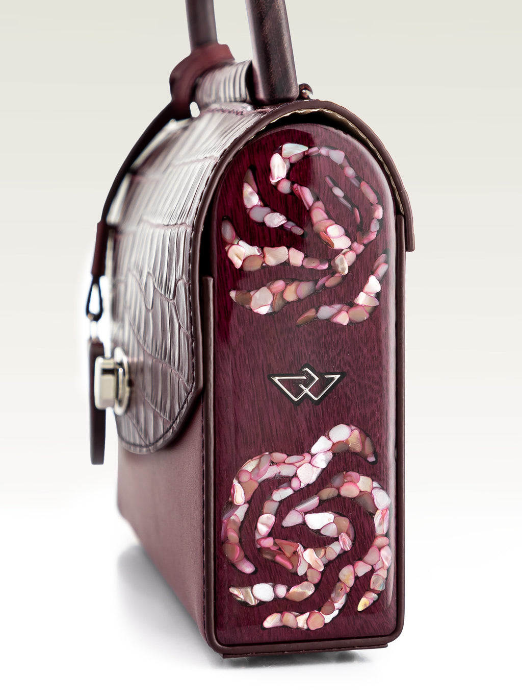 Aurora Purple Heart Bordeaux