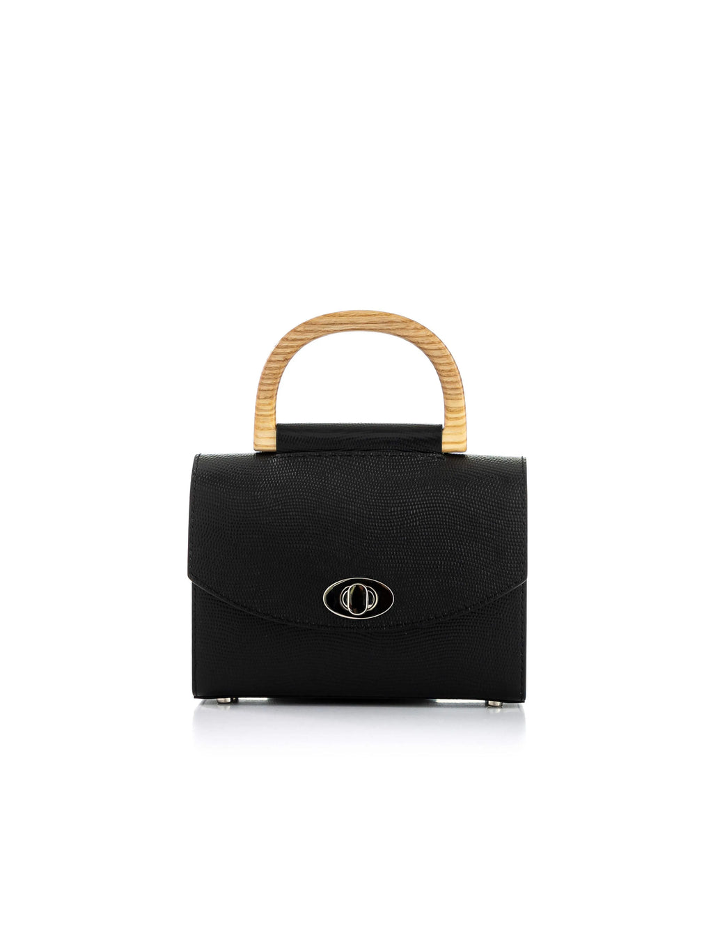 Aurora Mini Black Saffiano