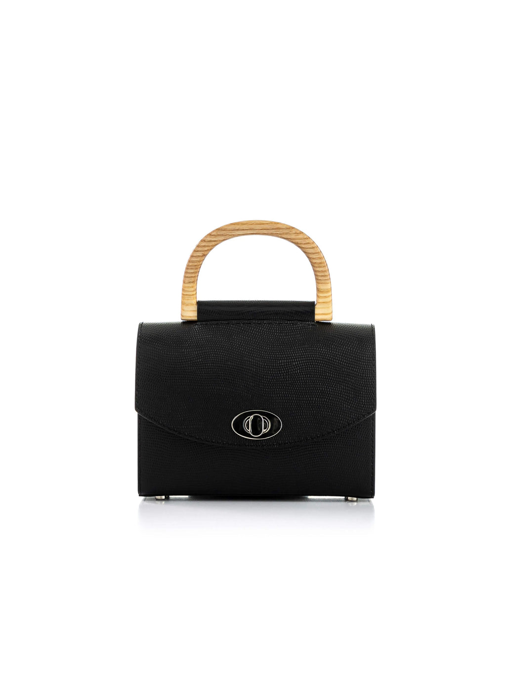 Aurora Mini Black Saffiano