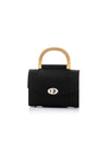 Aurora Mini Black Saffiano