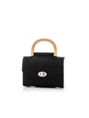 Aurora Mini Black Saffiano