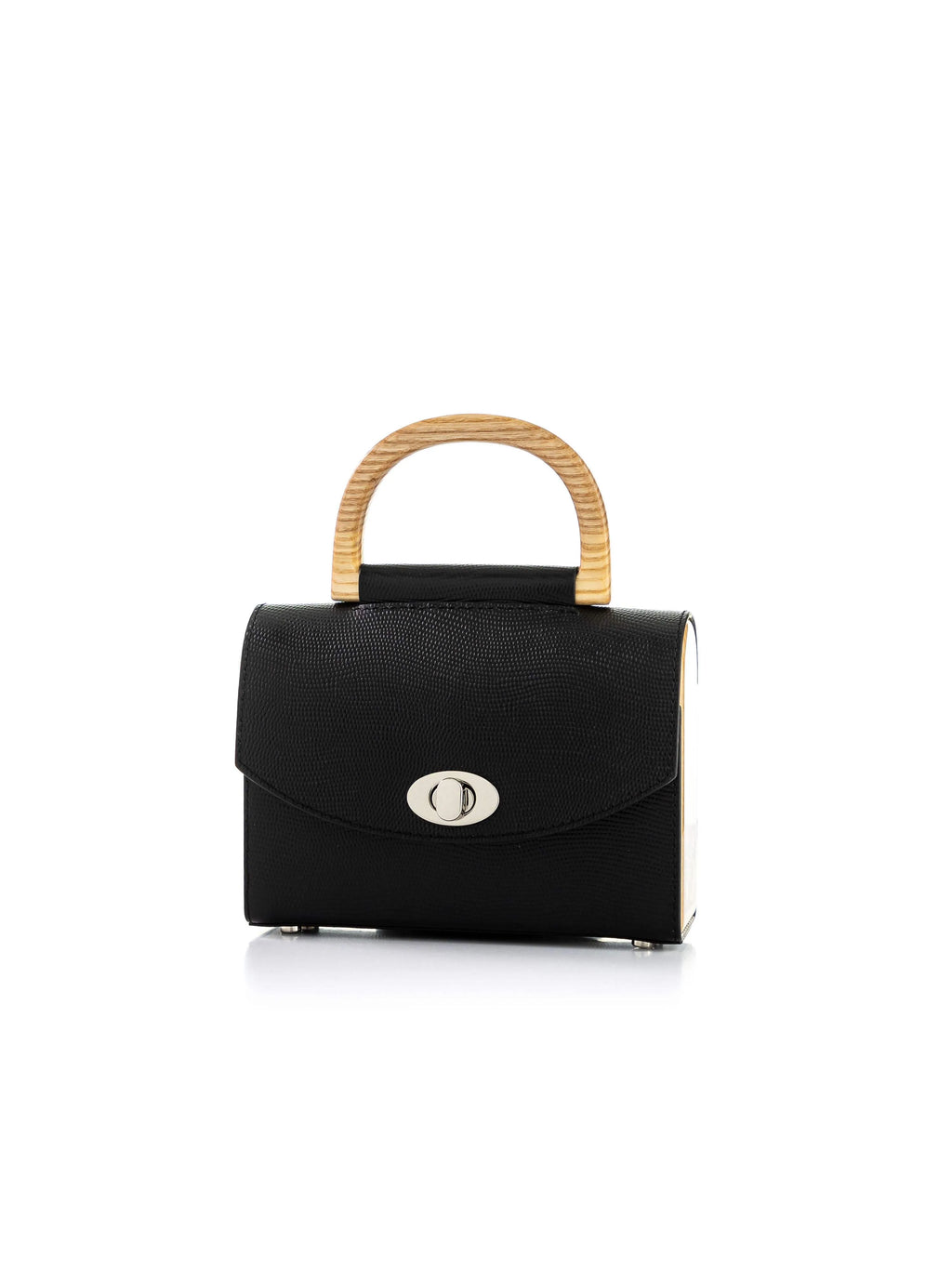 Aurora Mini Black Saffiano