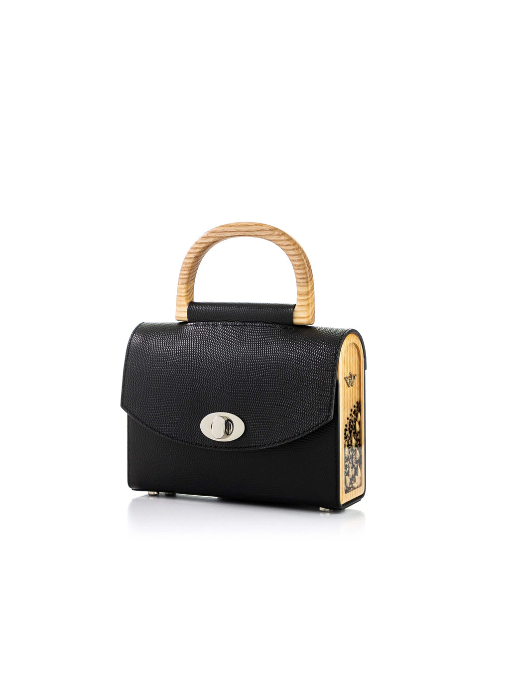 Aurora Mini Black Saffiano