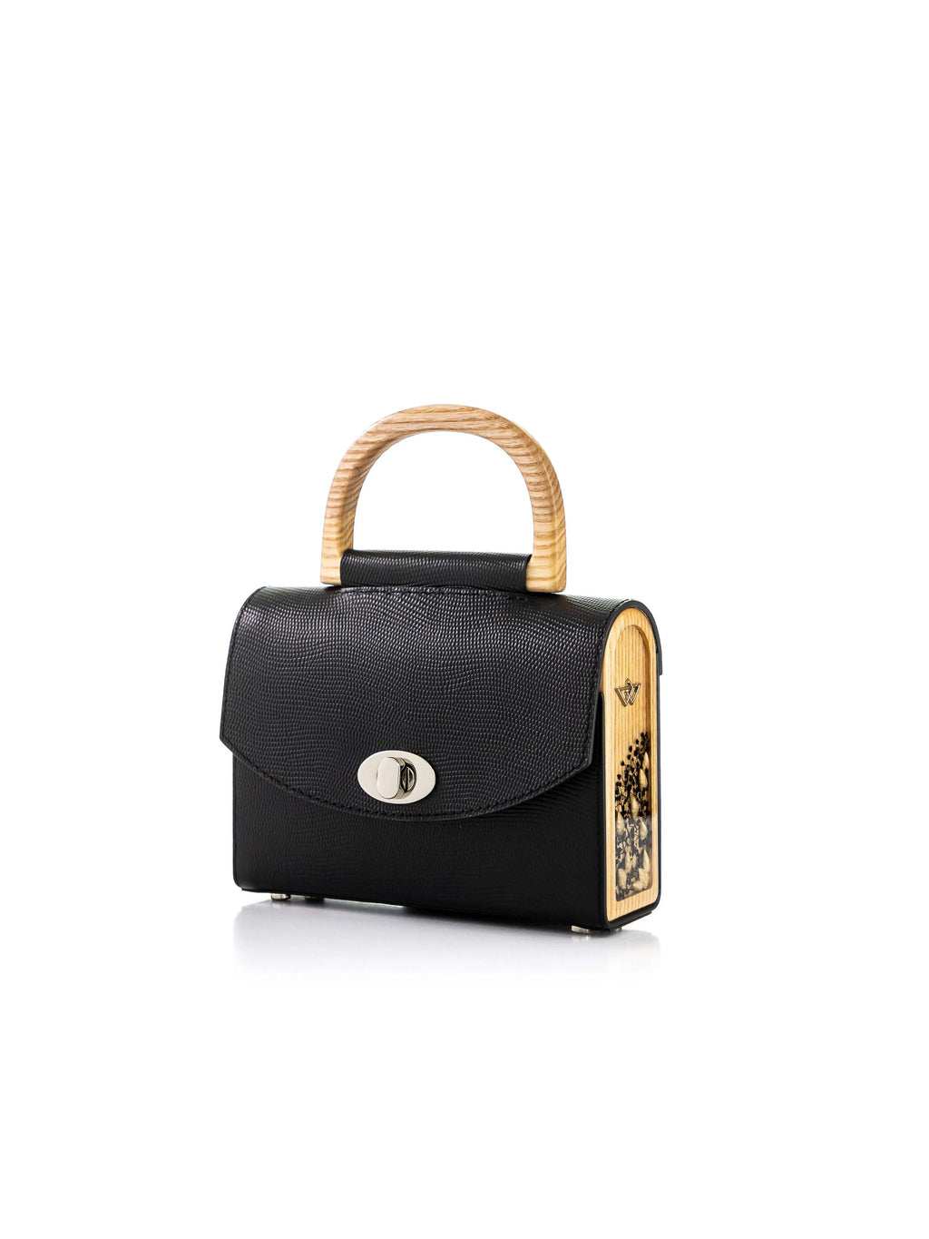Aurora Mini Black Saffiano