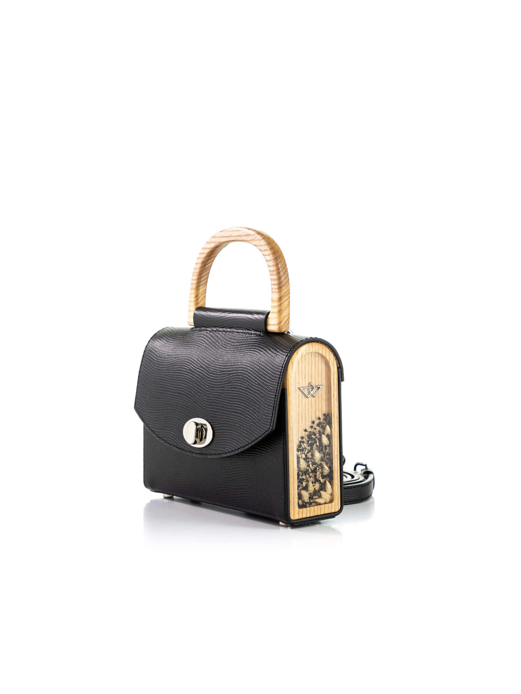 Aurora Mini Black Saffiano