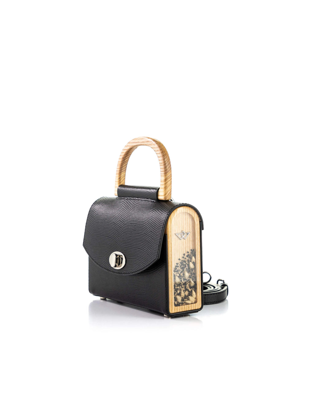 Aurora Mini Black Saffiano