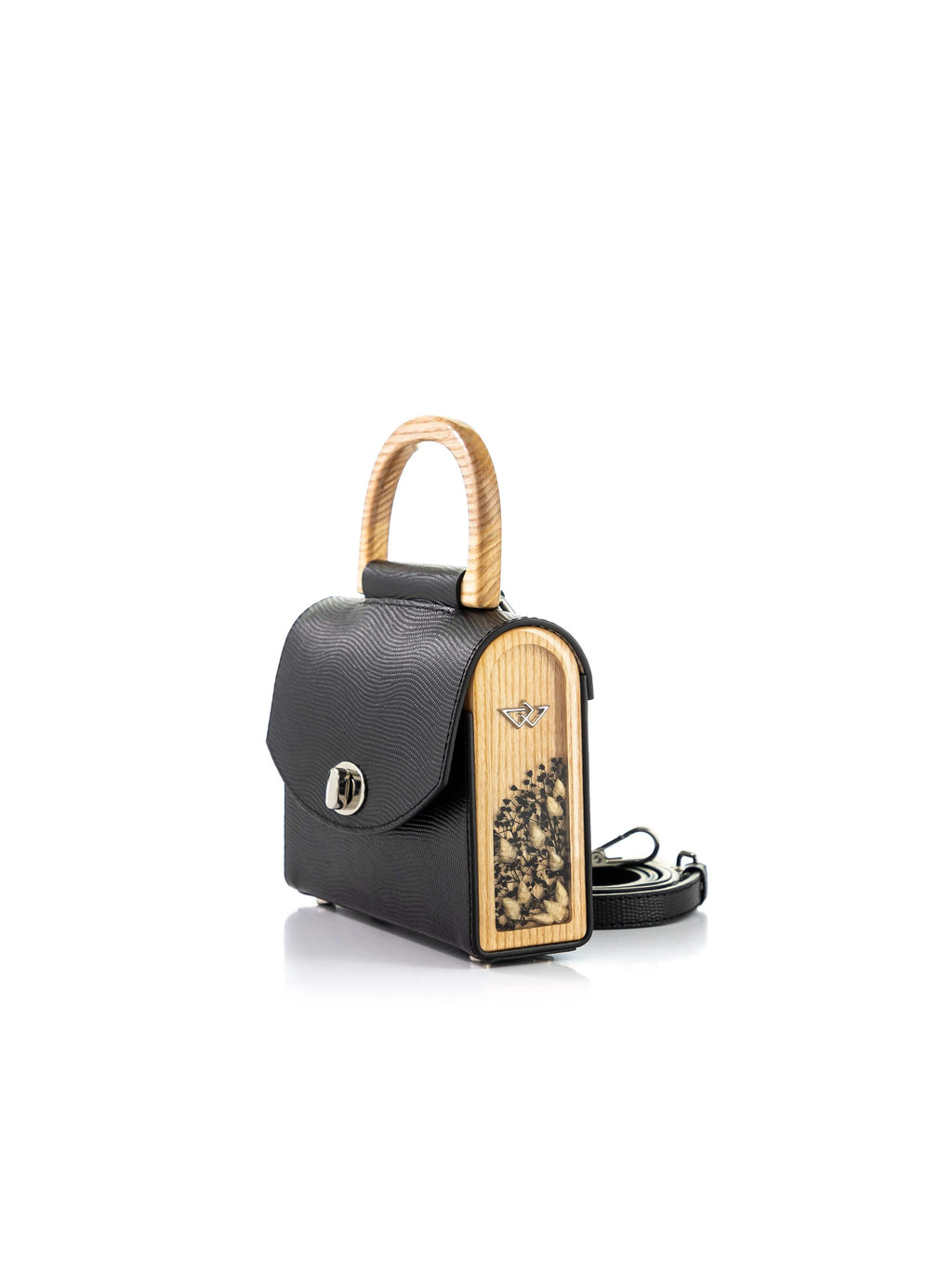 Aurora Mini Black Saffiano