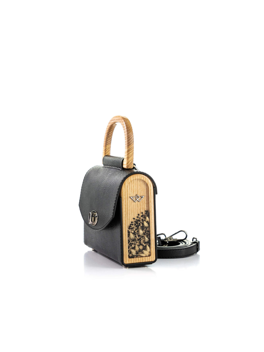 Aurora Mini Black Saffiano
