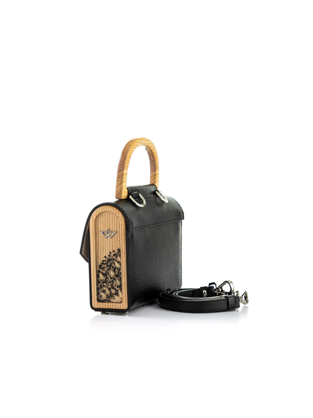 Aurora Mini Black Saffiano