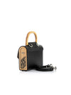 Aurora Mini Black Saffiano