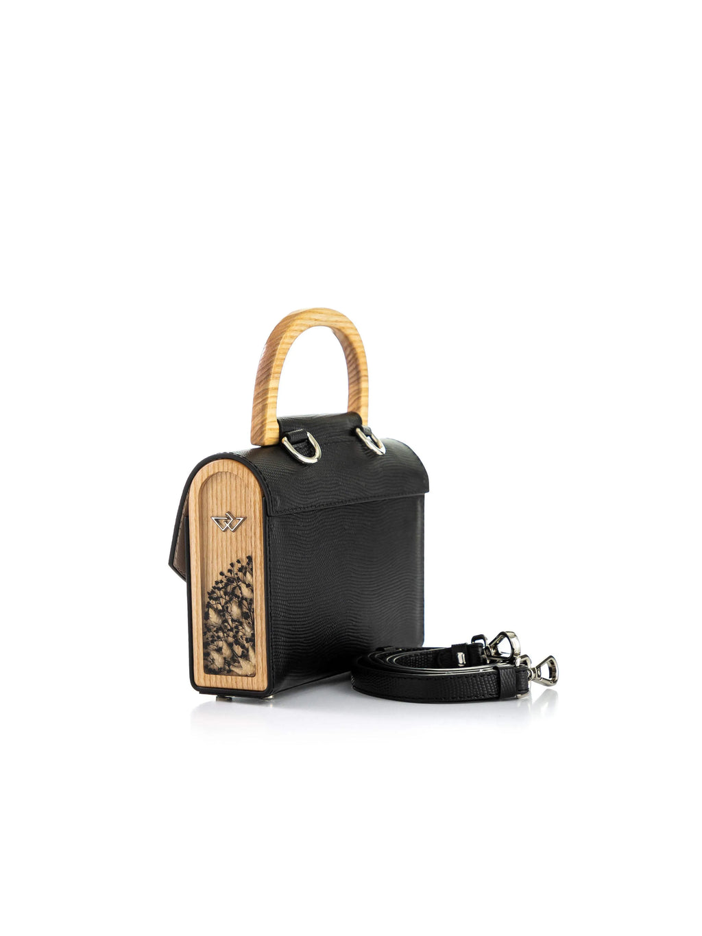 Aurora Mini Black Saffiano