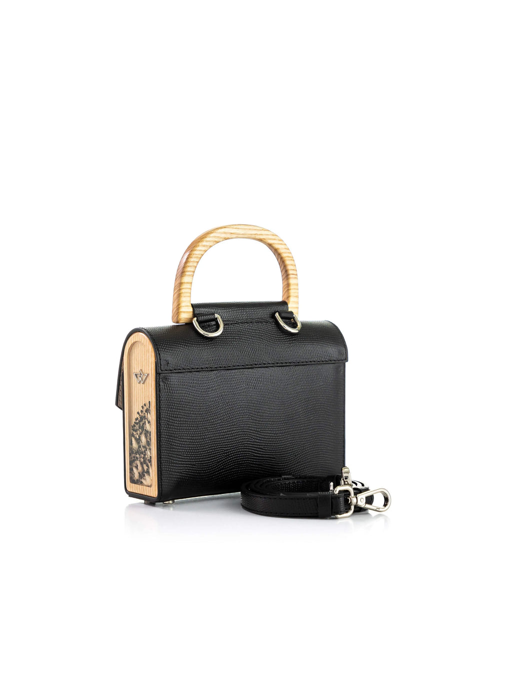 Aurora Mini Black Saffiano