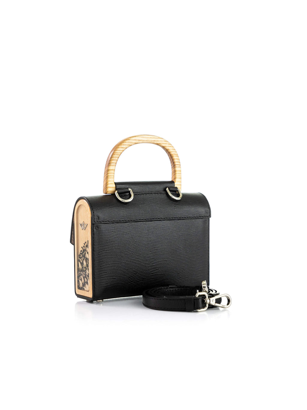 Aurora Mini Black Saffiano