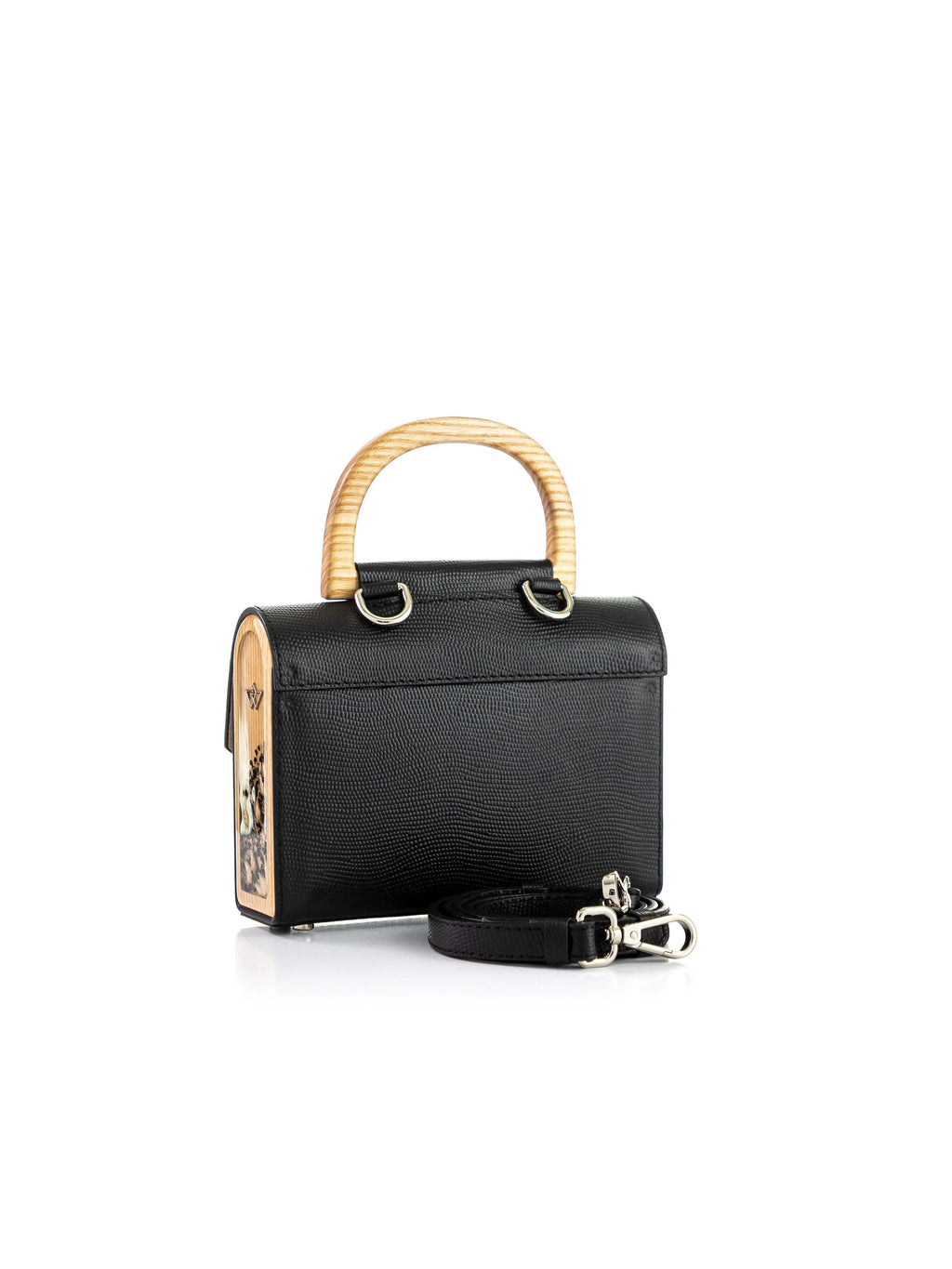 Aurora Mini Black Saffiano