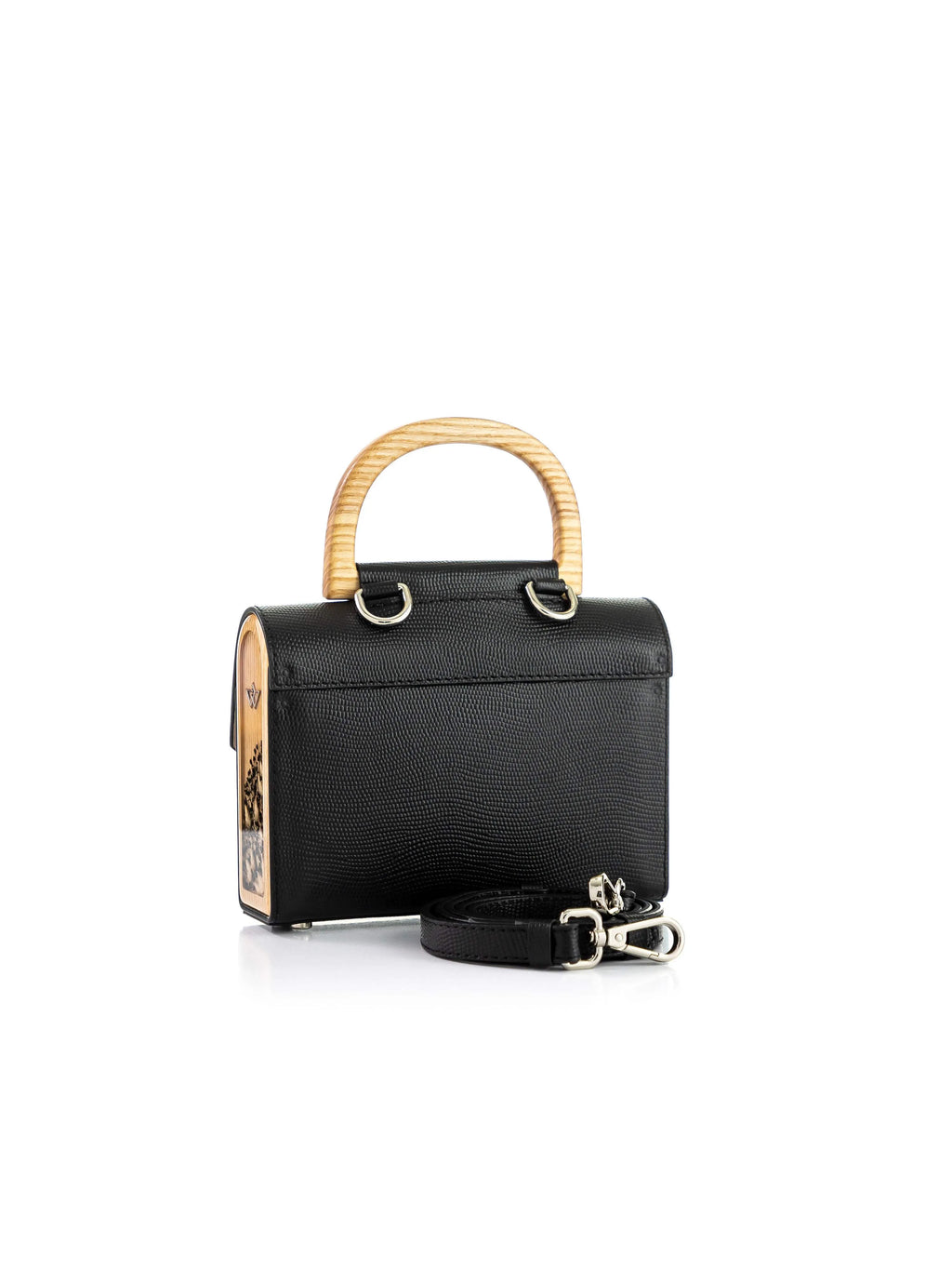 Aurora Mini Black Saffiano