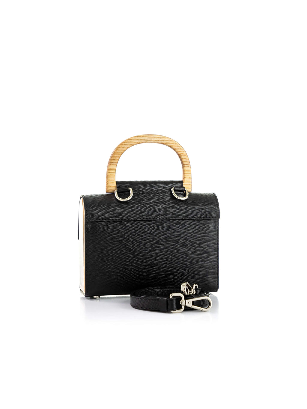 Aurora Mini Black Saffiano