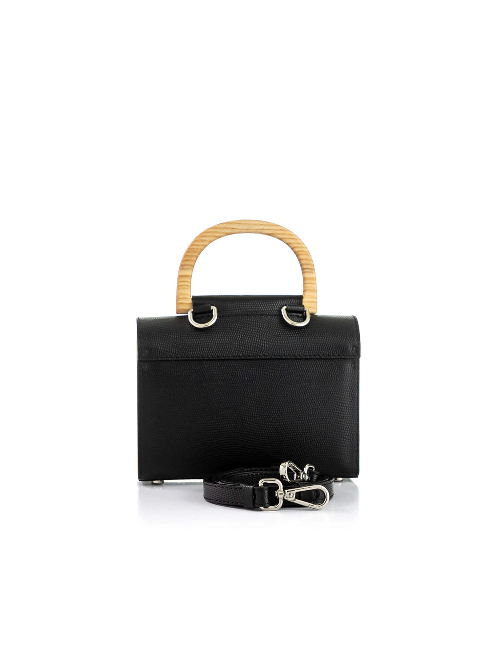 Aurora Mini Black Saffiano