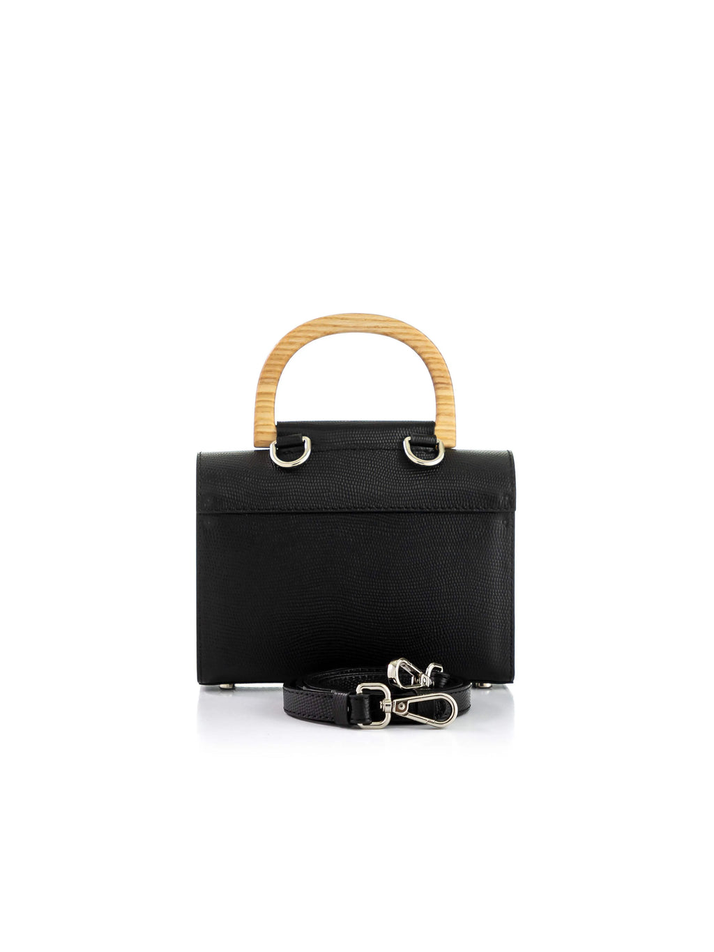 Aurora Mini Black Saffiano