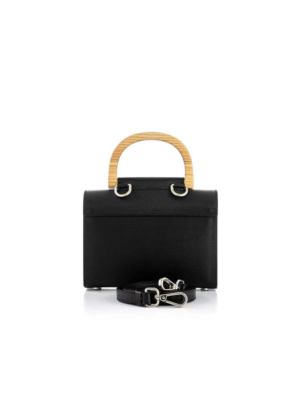 Aurora Mini Black Saffiano