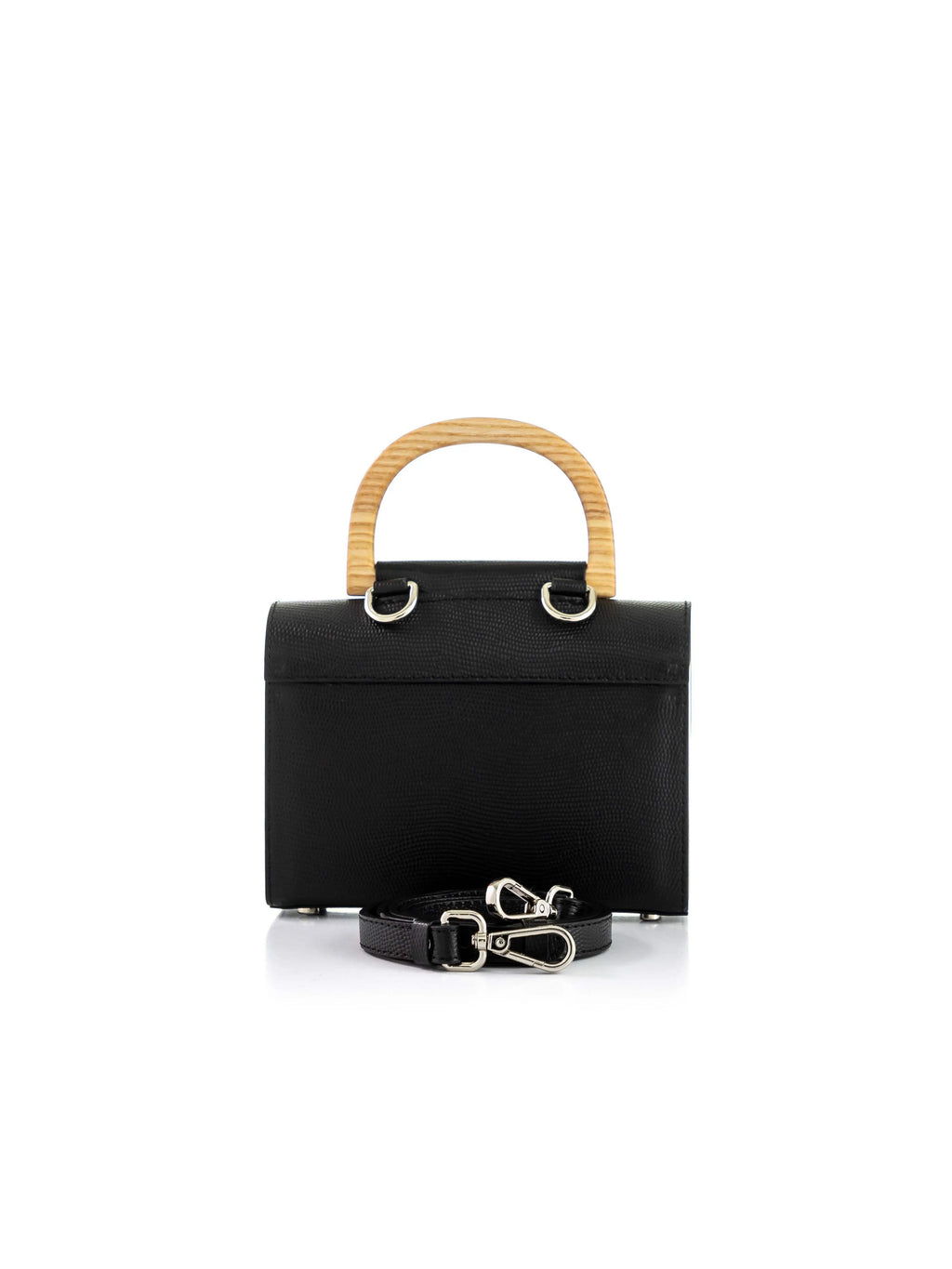Aurora Mini Black Saffiano