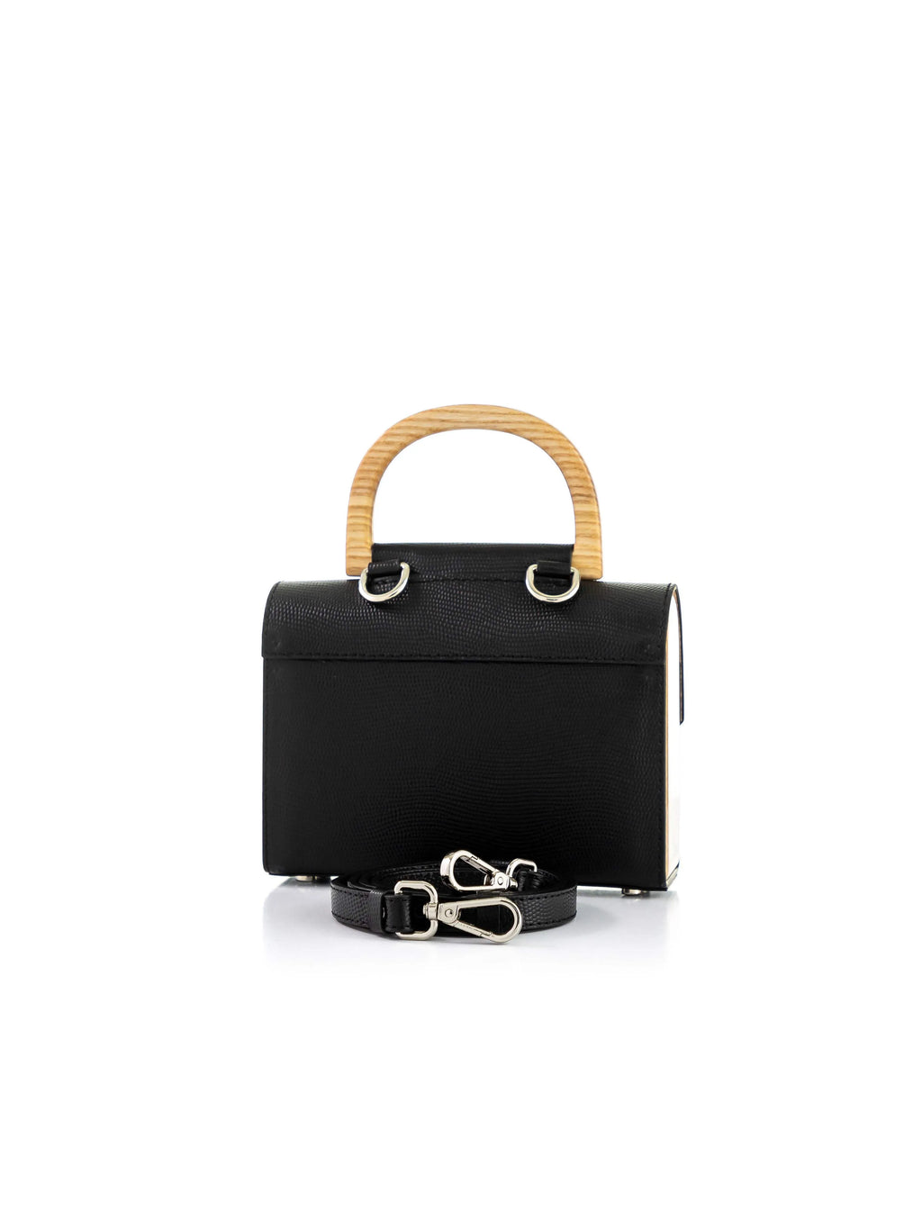 Aurora Mini Black Saffiano