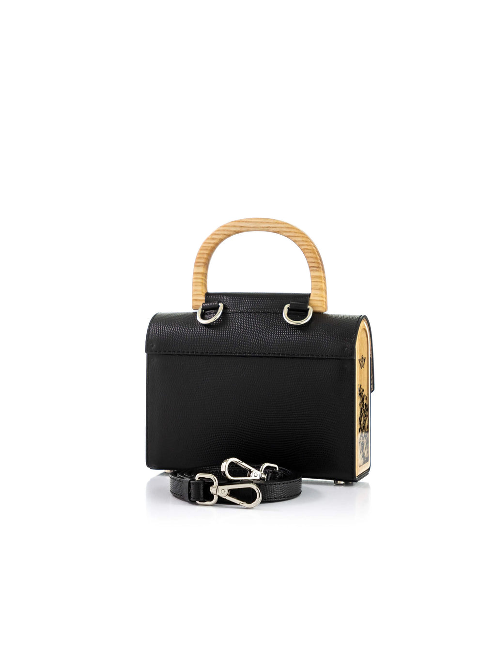 Aurora Mini Black Saffiano