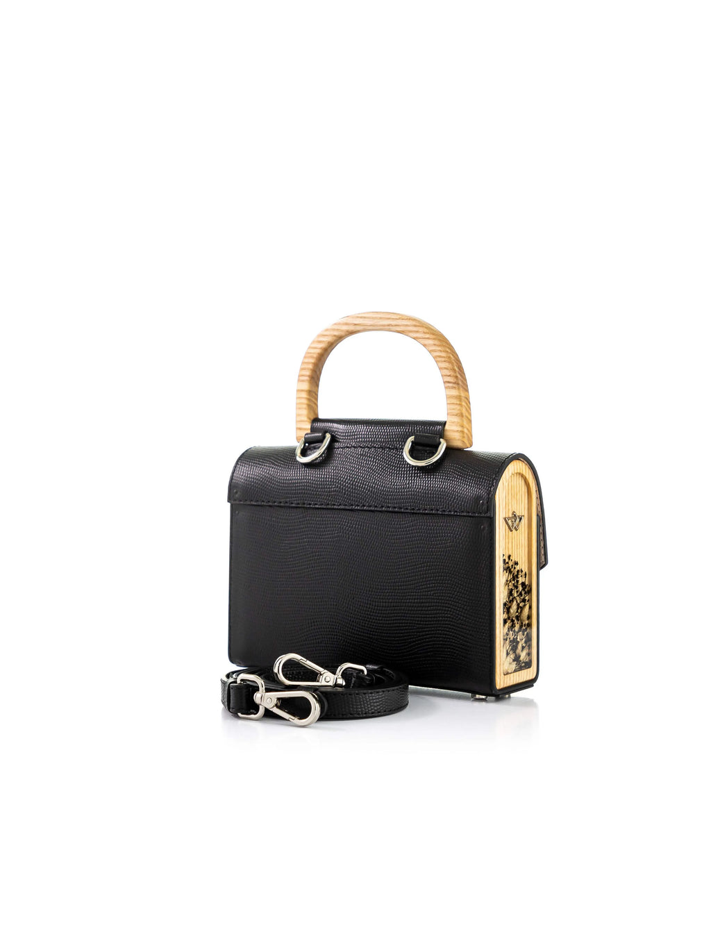 Aurora Mini Black Saffiano