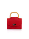 Aurora Mini Red Saffiano