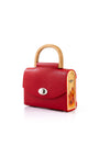 Aurora Mini Red Saffiano