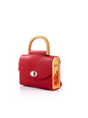 Aurora Mini Red Saffiano