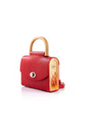 Aurora Mini Red Saffiano