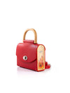 Aurora Mini Red Saffiano