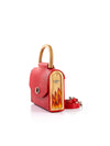 Aurora Mini Red Saffiano