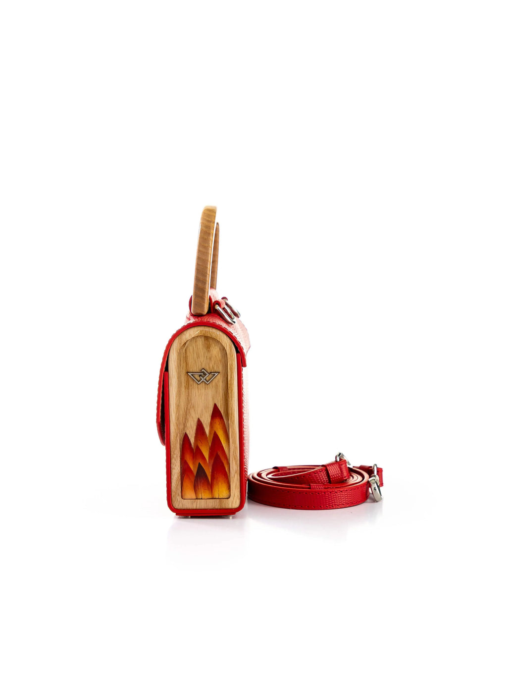 Aurora Mini Red Saffiano