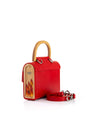 Aurora Mini Red Saffiano