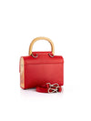 Aurora Mini Red Saffiano