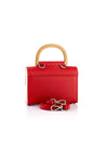 Aurora Mini Red Saffiano