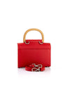 Aurora Mini Red Saffiano