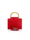 Aurora Mini Red Saffiano