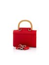 Aurora Mini Red Saffiano