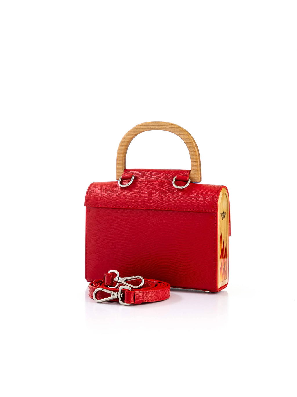 Aurora Mini Red Saffiano