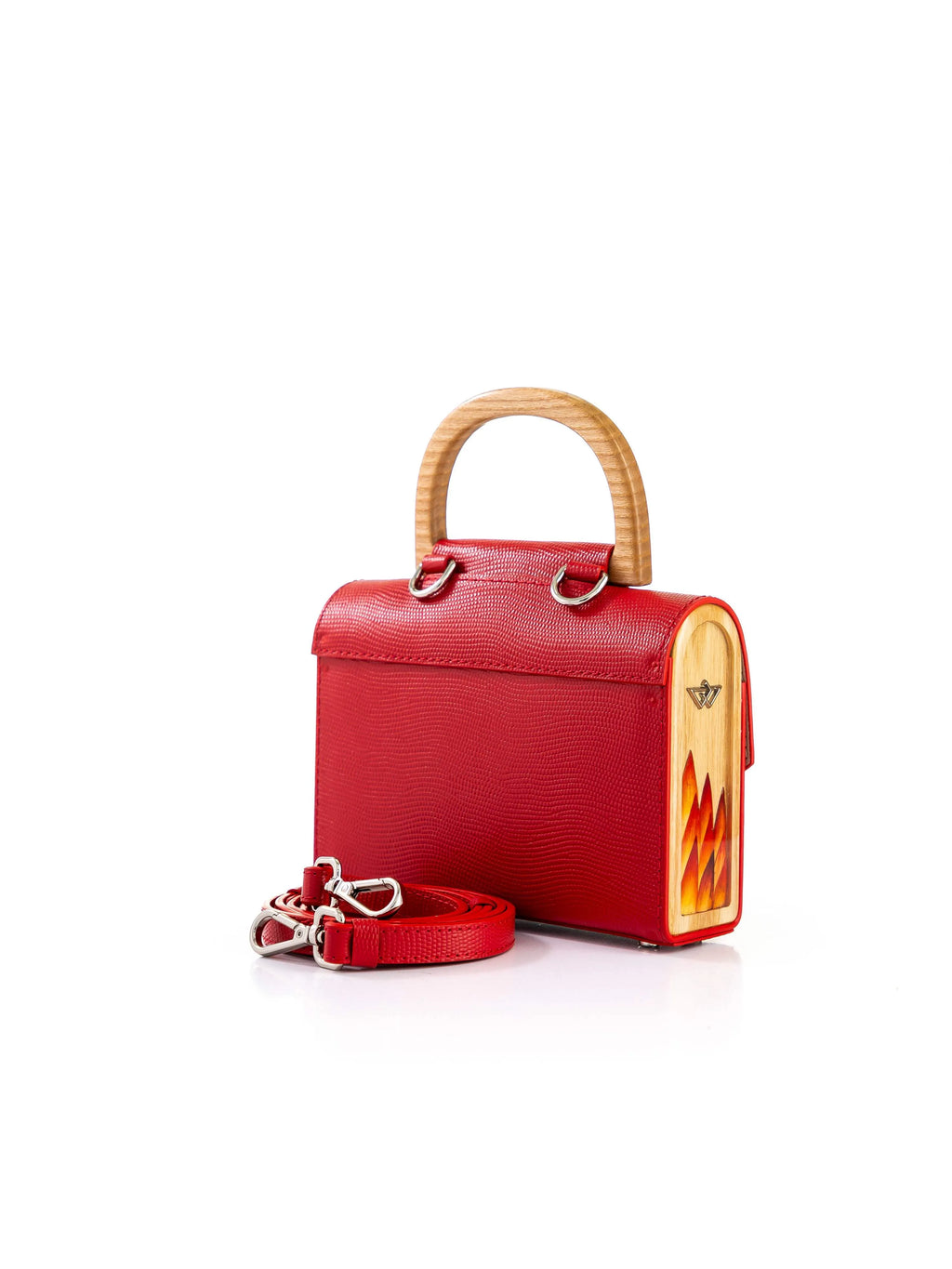 Aurora Mini Red Saffiano