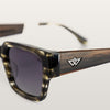 BLACKWOOD Arctic Black — флексові петлі, сірий градієнт, поляризація, вид збоку