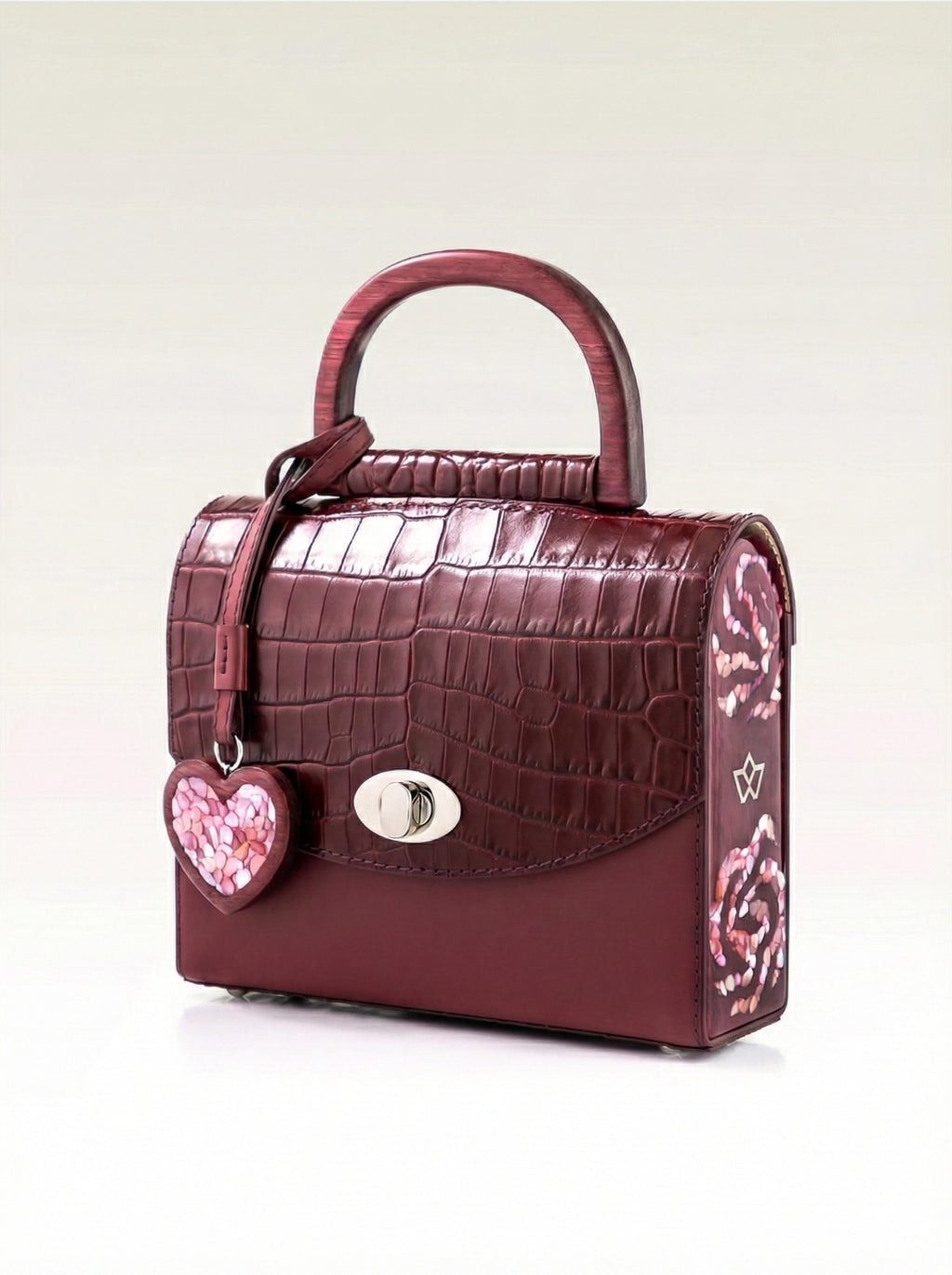 Aurora Purple Heart Bordeaux