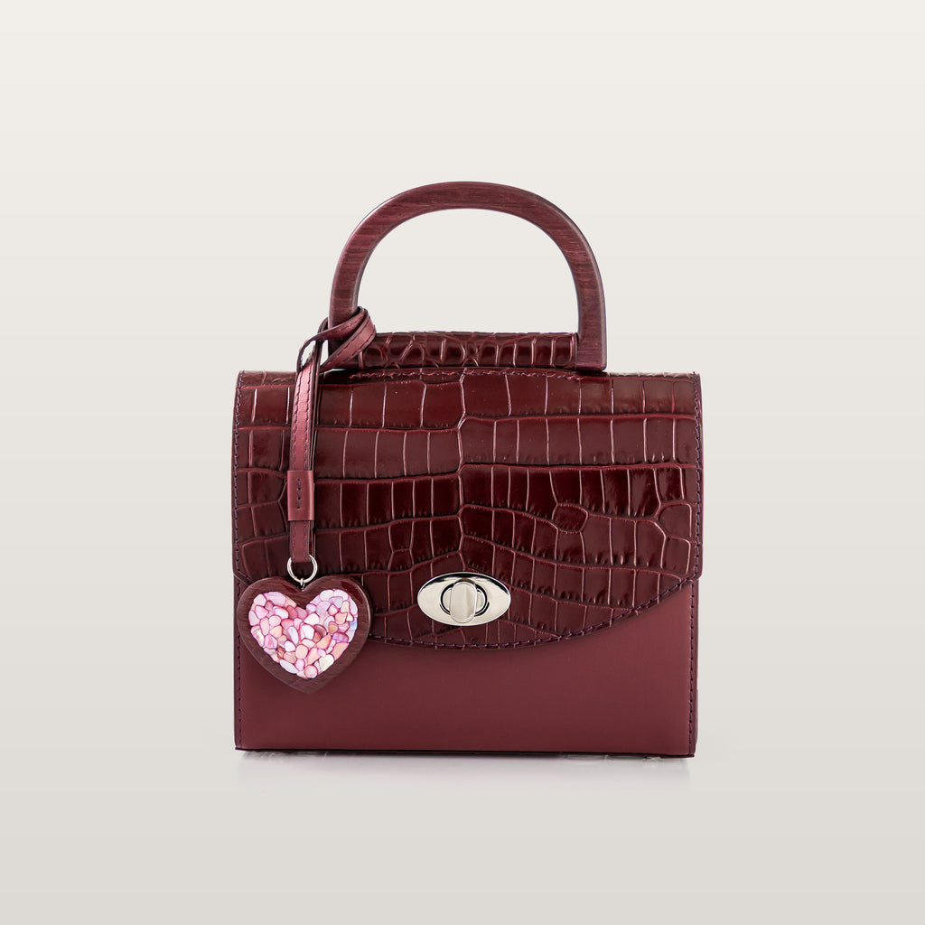 Aurora Purple Heart Bordeaux